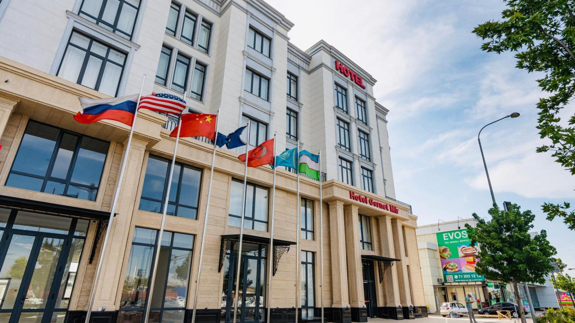 Garnet Mir Hotel Ташкент Экстерьер фото